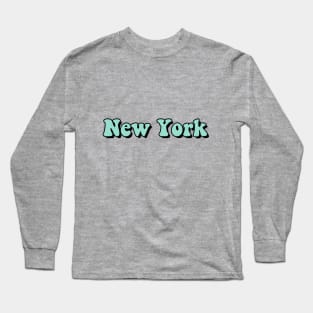 Minty New York Long Sleeve T-Shirt